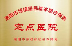 洛阳市城镇居民基本医疗保险定点医院